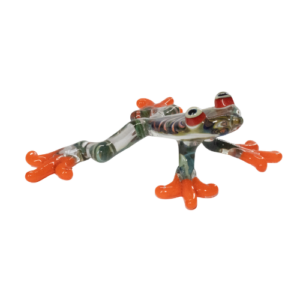 BLOWN GLASS RED - EYED TREE FROG