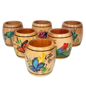 WOODEN SHOT GLASS