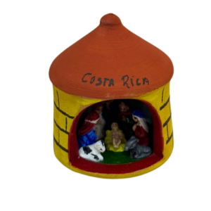 Mini Round Nativity Diorama