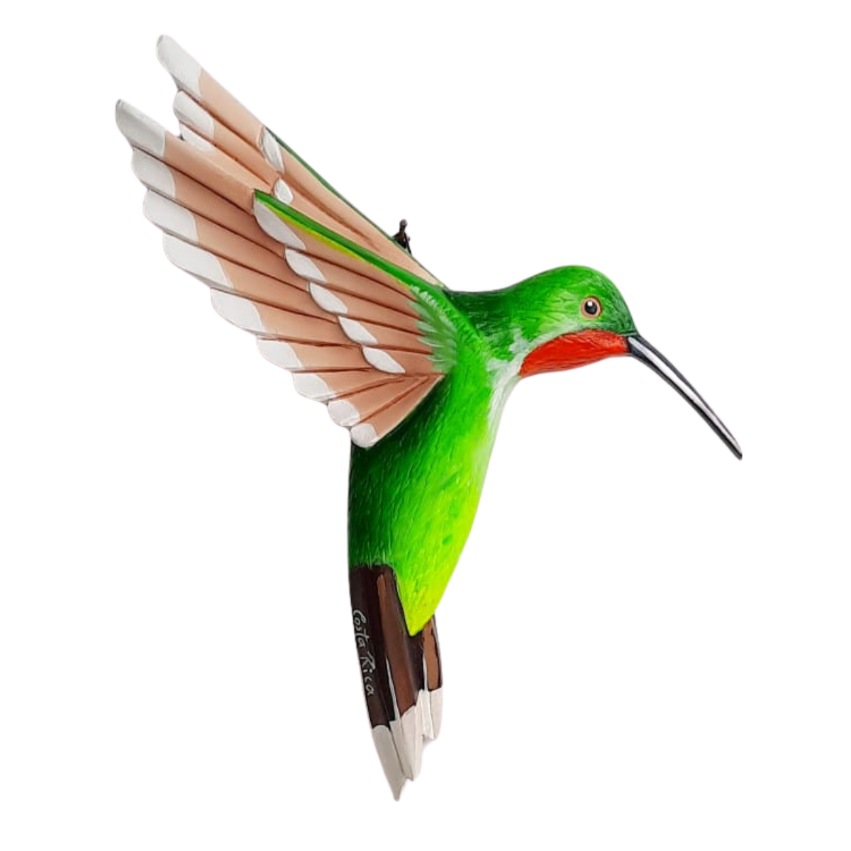 WOODEN HUMMINGBIRD DECOR
