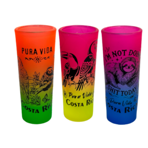 TALL COLOR SHOT GLASS