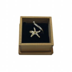 24 GOLD - PLATED SILVER RING