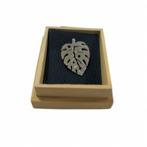 24 GOLD - PLATED SILVER PENDANT