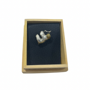 24 GOLD - PLATED SILVER PENDANT