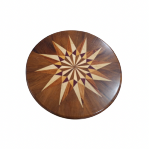 14” EXOTIC WOOD LAZY SUSAN