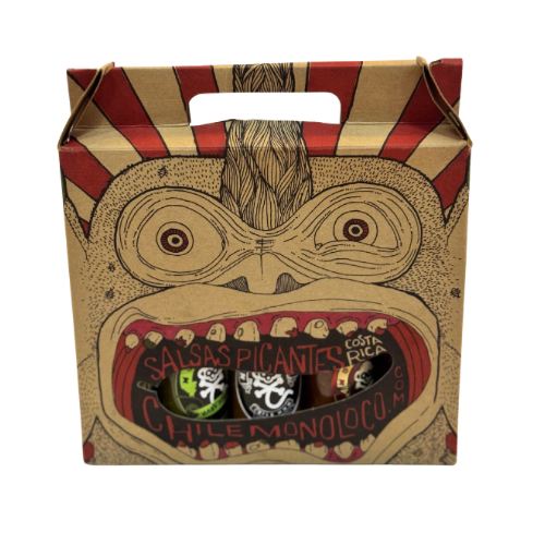 Chile Monoloco – Costa Rican Hot Sauce Gift Pack