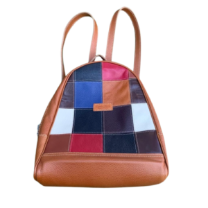 PATCHWORK LEATHER BACKPACK