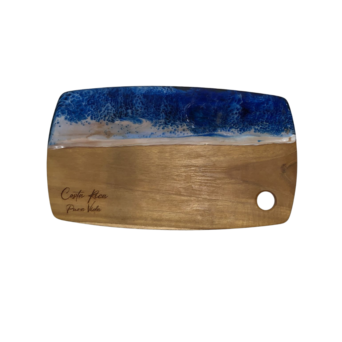 Handcrafted Ocean Resin Rectangular Cutting Board