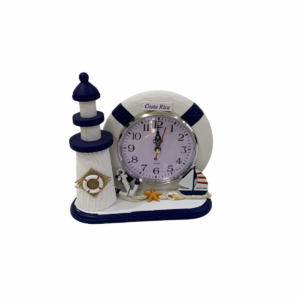 Costa Rica Nautical Lighthouse Table Clock