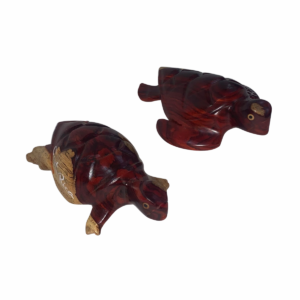 Handcrafted Sea Turtle Wood Sculpture