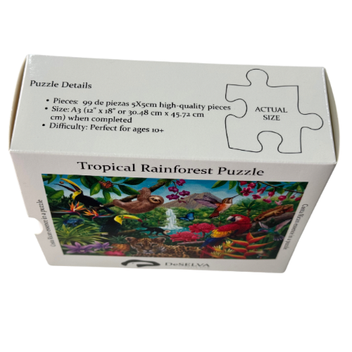 COSTA RICA FLORA & FAUNA PUZZLE - 99 PIECES - Image 2