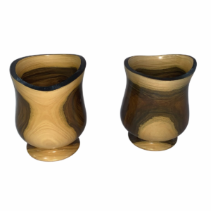 Guayacán Hand-Turned Wooden Vase