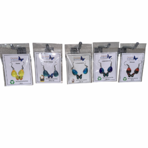 Real Butterfly Wing Earrings