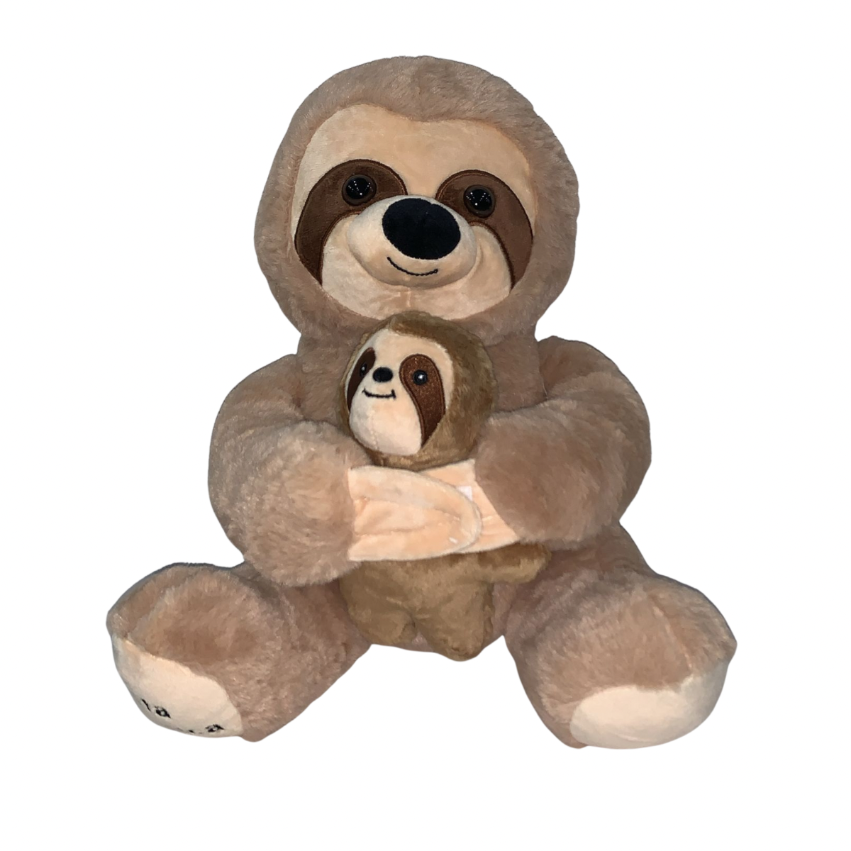SLOTH PLUSH WITH BABY