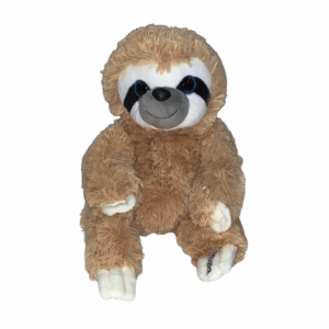 SITTING SLOTH PLUSH TOY