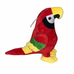 SCARLET MACAW PLUSH TOY